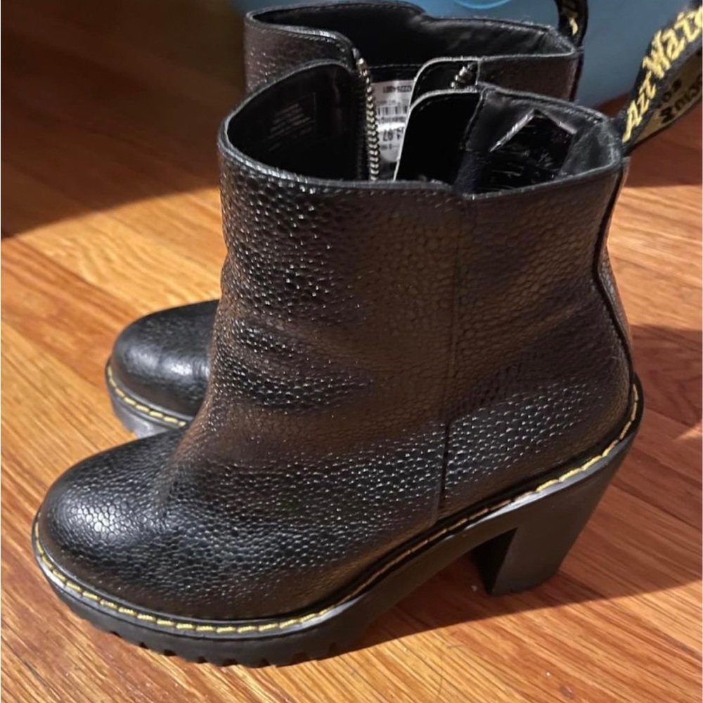 Brand new Doc Marten heeled boots.
